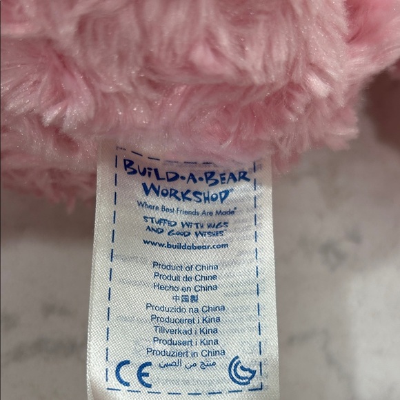Build A Bear Pink Cuddles Teddy Bear Plush - Picture 6 of 11